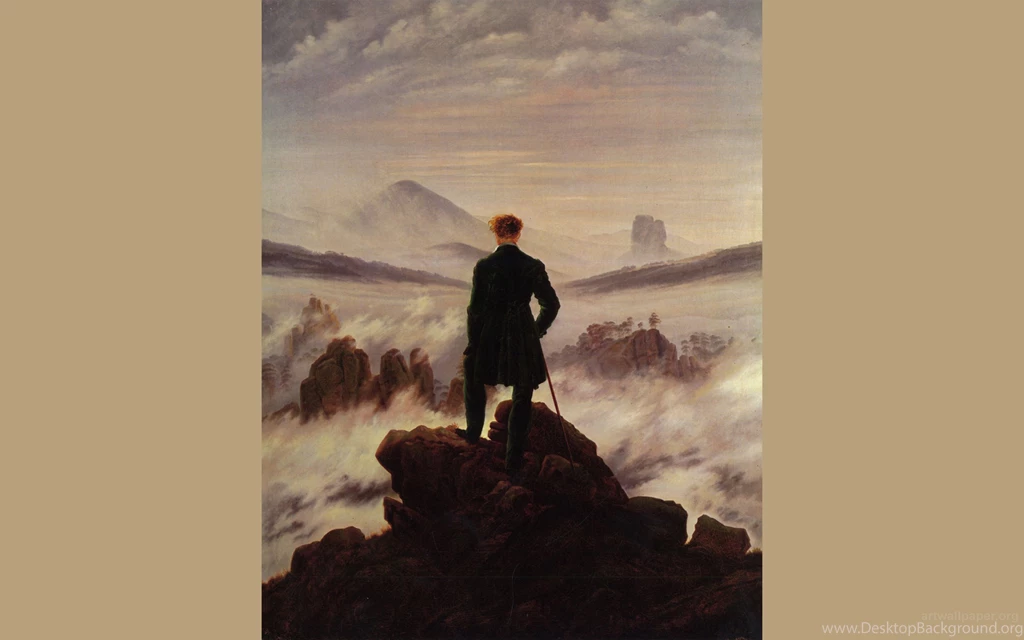 Wallpapers Fog The Wanderer Above Sea Of Caspar David Friedrich ...