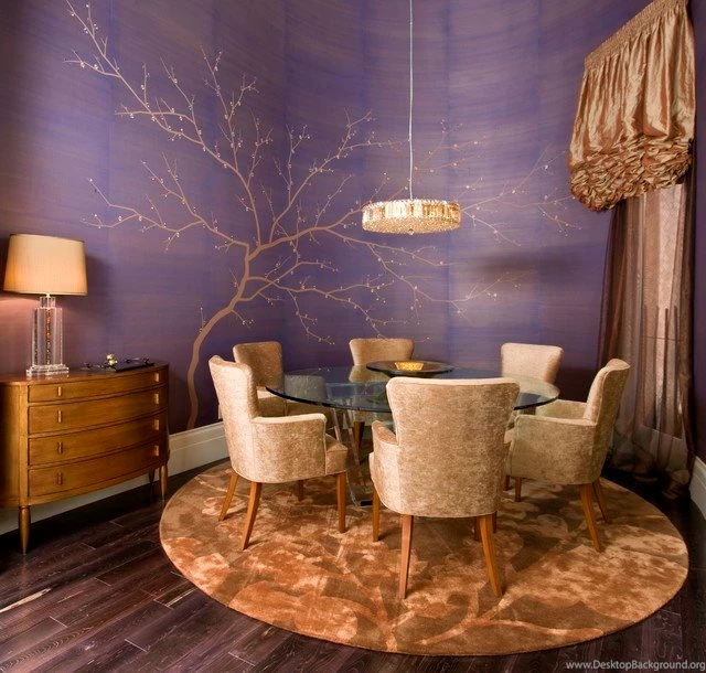 Dramatic Dining Room In Hollywood Regency Style   Robert Naik ...