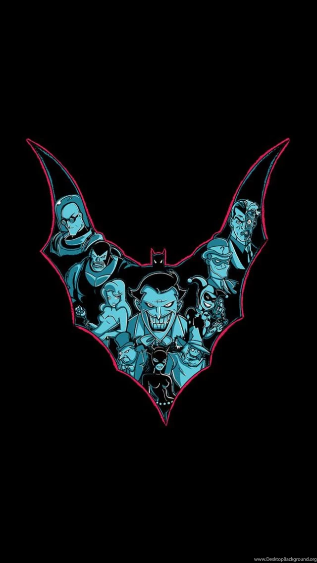Batman Animated Series iPhone 5 Wallpapers (640x1136)