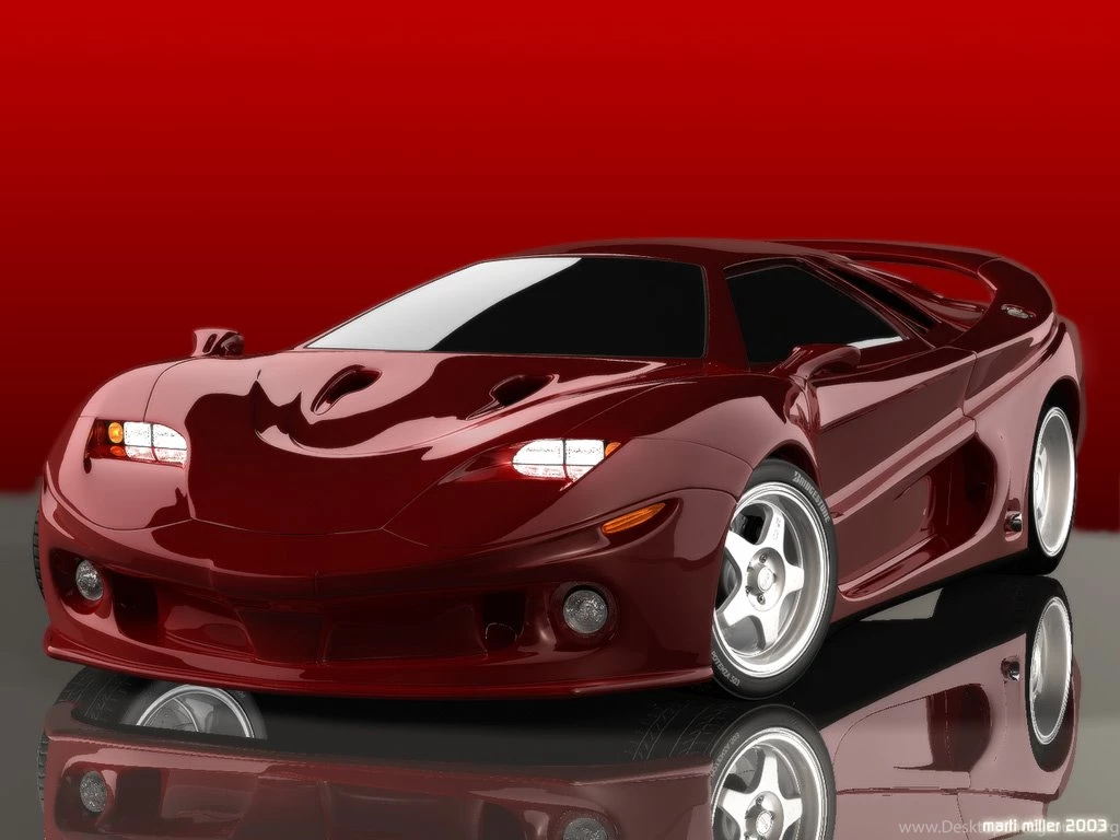 Concept Car Wallpapers 01 RED By Mmarti On DeviantArt