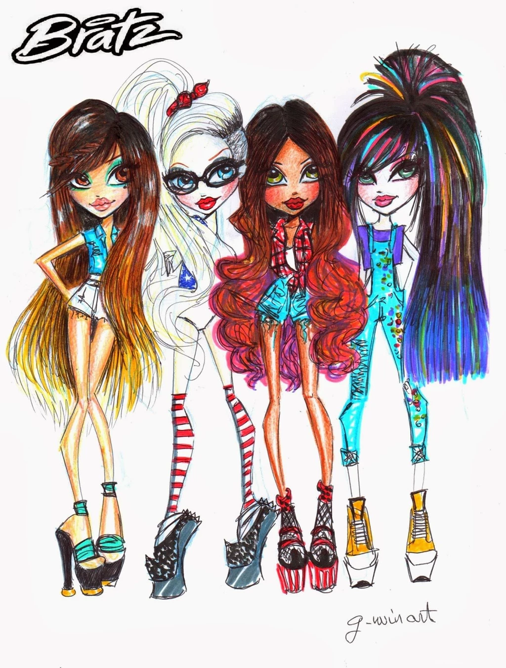 Bratz Desktop Full Picture, Bratz Desktop Full Wallpapers