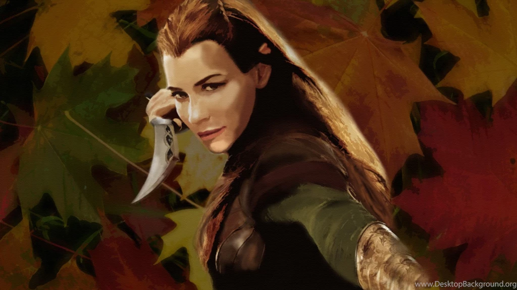 Elf Girl Evangeline Lilly Hobbit Leaves Photo Manipulation ...