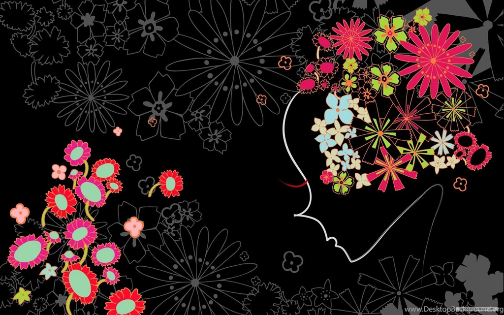 Free Wallpapers   Free Art Wallpapers   Vector Women Spend ...