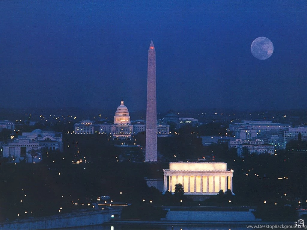 Whitehouse At Night USA Countries Wallpapers Image