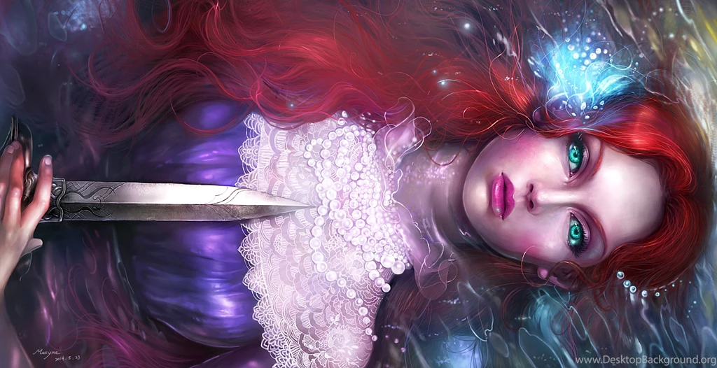 Fantasy Ariel Disney Cartoons Mermaid Wallpapers