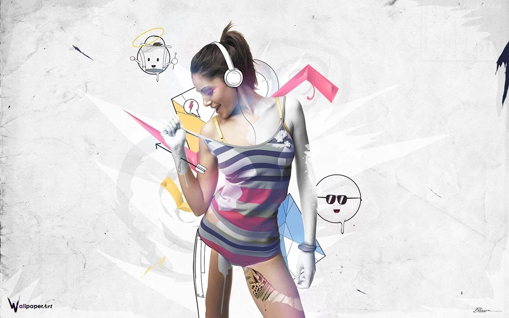 Musical, Art, Wallpaper, Widescreen, Original (