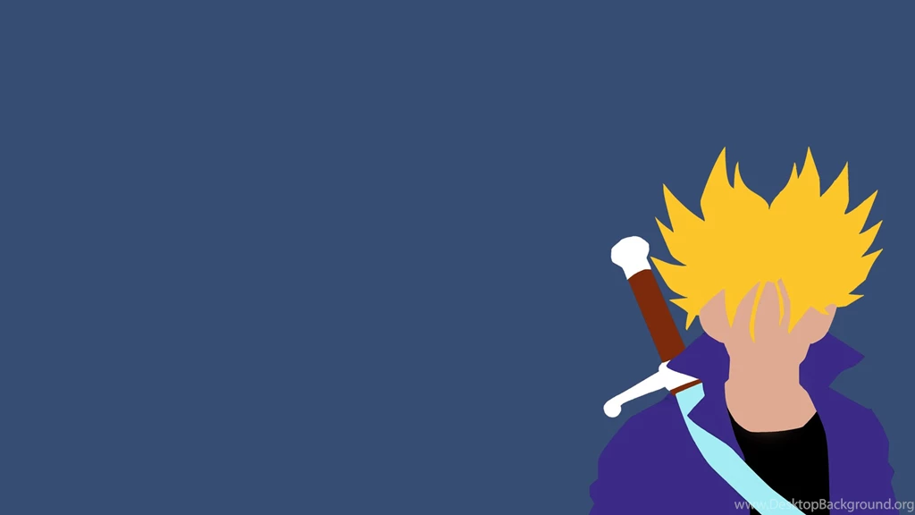 Future Trunks Minimalist Wallpaper? : Dbz