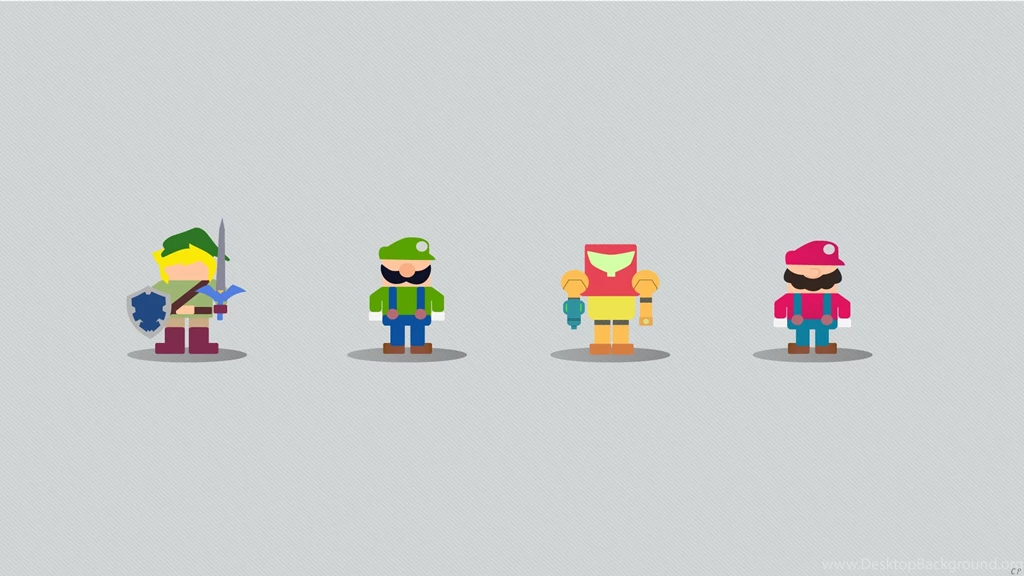 Minimalist Nintendo Characters By NumFive On DeviantArt