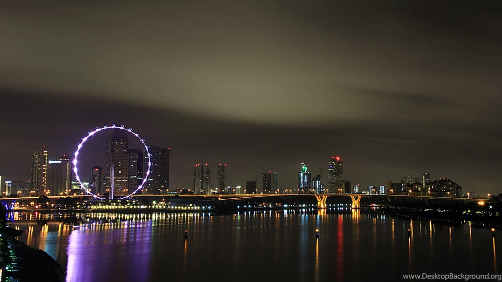 Singapore Skyline Flyer Wallpapers