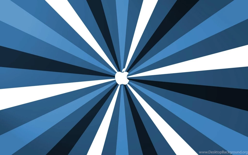 Blue Radiant Apple HTC Flyer Wallpapers