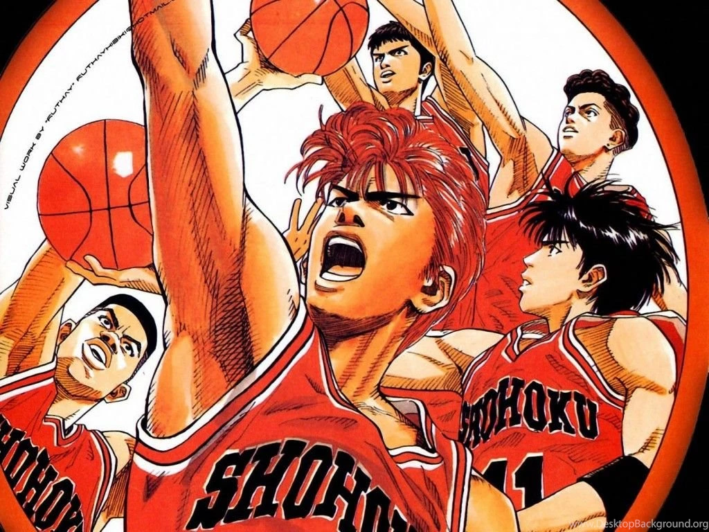 Slam Dunk Anime Wallpapers Wallpapers Cave