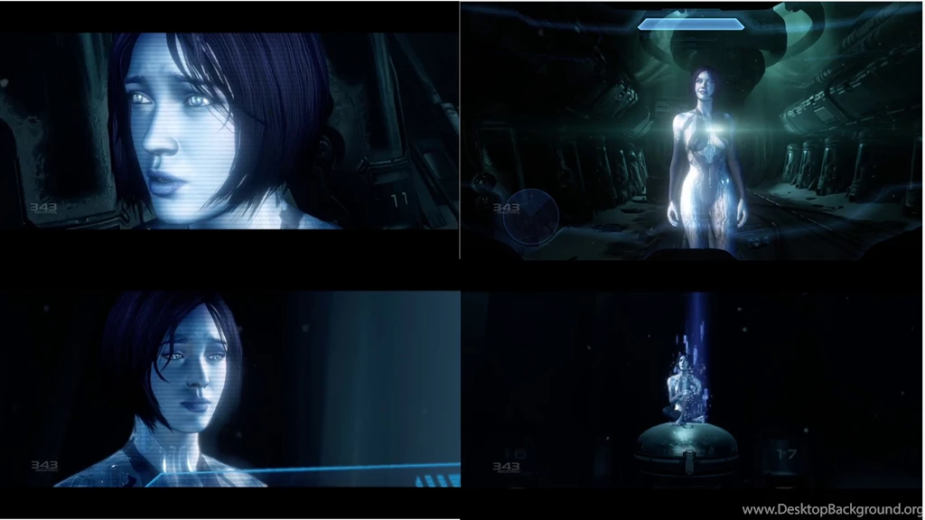 DeviantArt: More Like Cortana   Halo 4 Model   7 By Solarnova1101