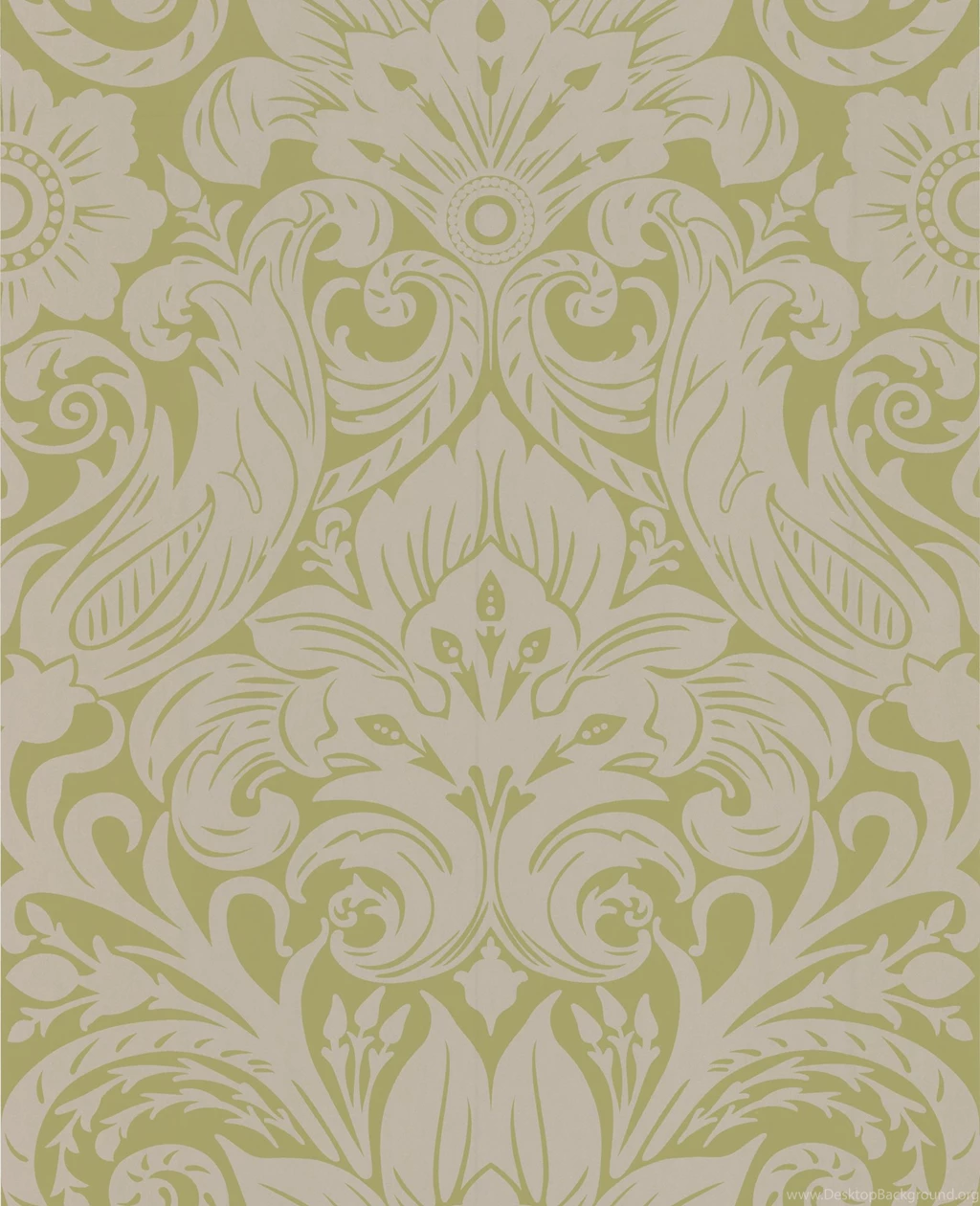 Cotswold : Green & Gold Wallpapers   Designer Wallcovering ...