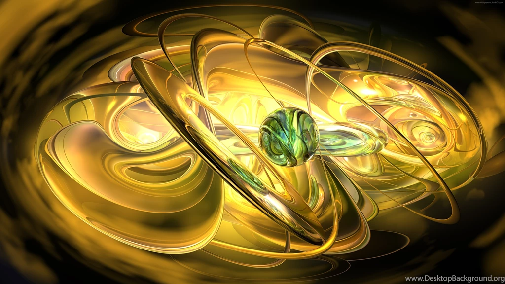 Gold Emerald Green Uhd 4K Wallpapers