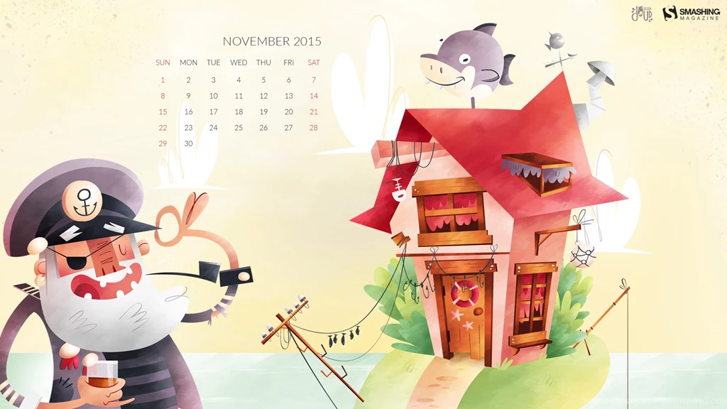 Desktop Wallpapers Calendars: November 2015 – Smashing Magazine