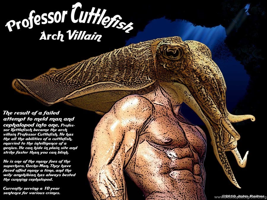 Professor Cuttlefish By Kedamono mizudori On DeviantArt