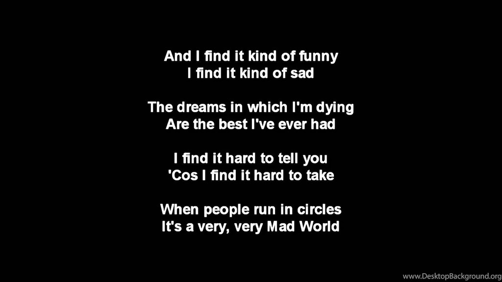 Lesa Sings "Mad World" Gary Jules Version (with Lyrics) YouTube
