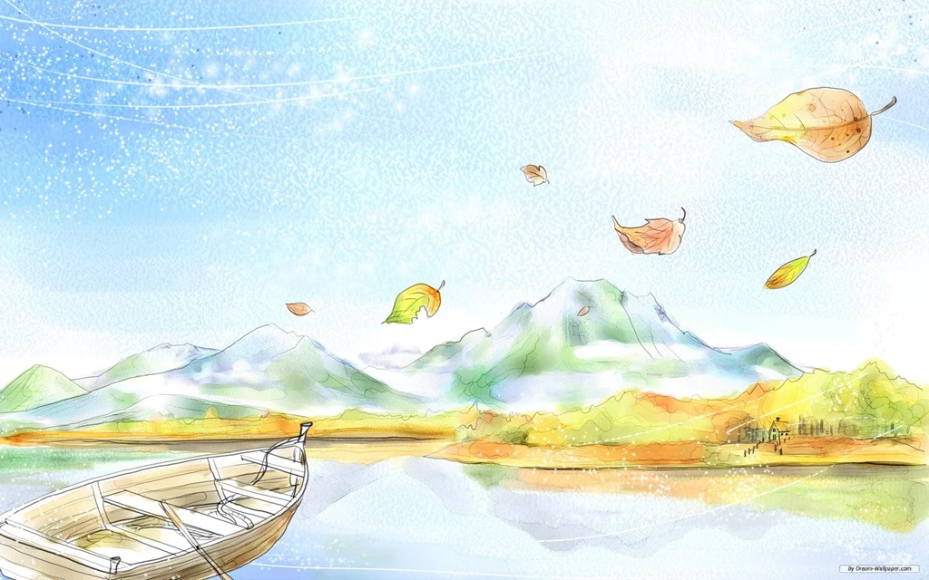 Free Wallpapers Free Art Wallpapers Drawing Beautiful Scenery ...