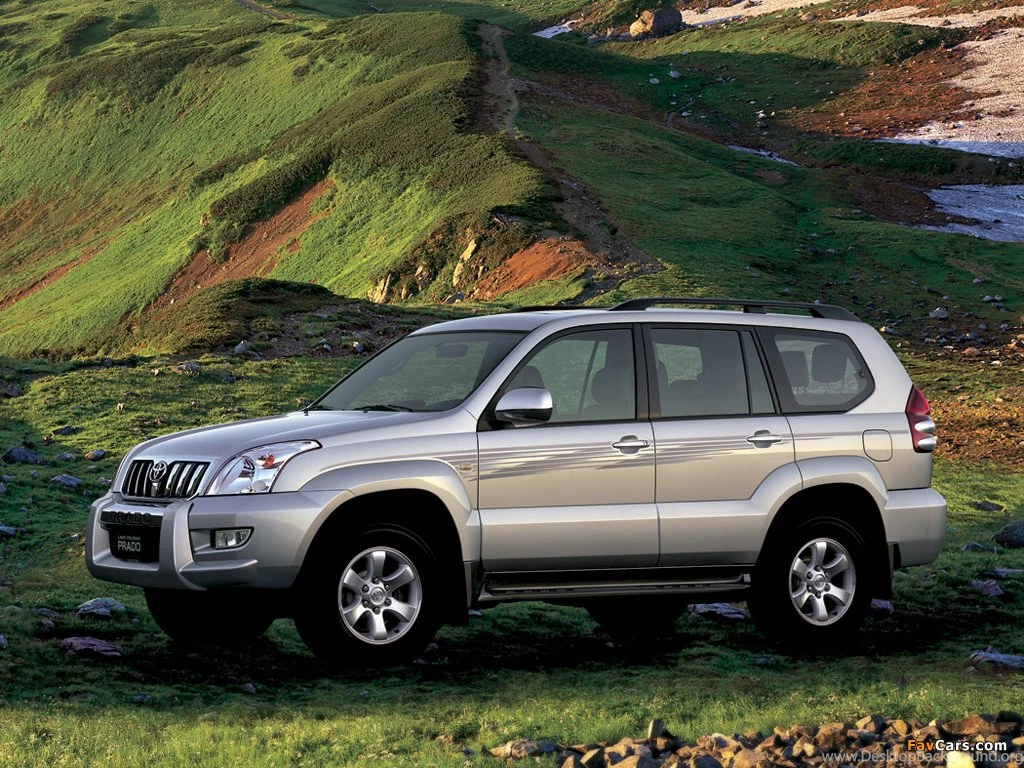 Toyota Land Cruiser Prado 5 door CN spec (J120W) 2003–09 Wallpapers