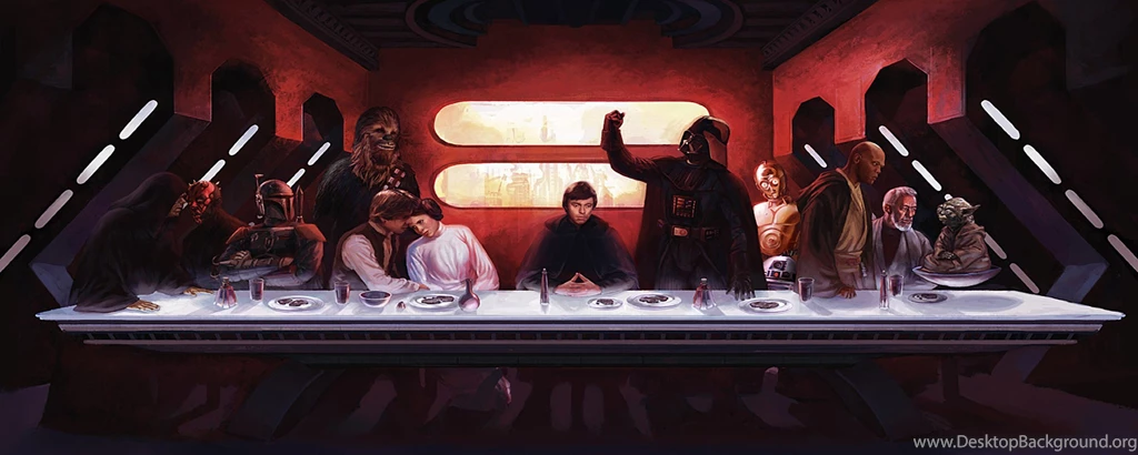 Star Wars The Last Supper Wallpapers