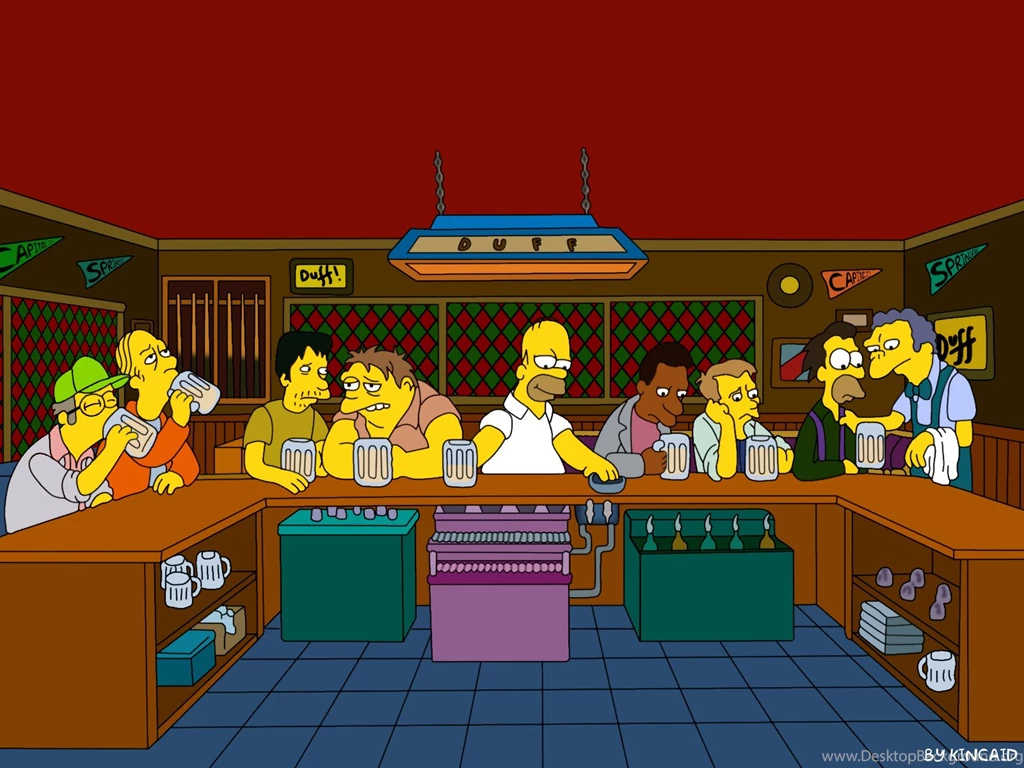 The Last Supper The Simpsons Wallpapers