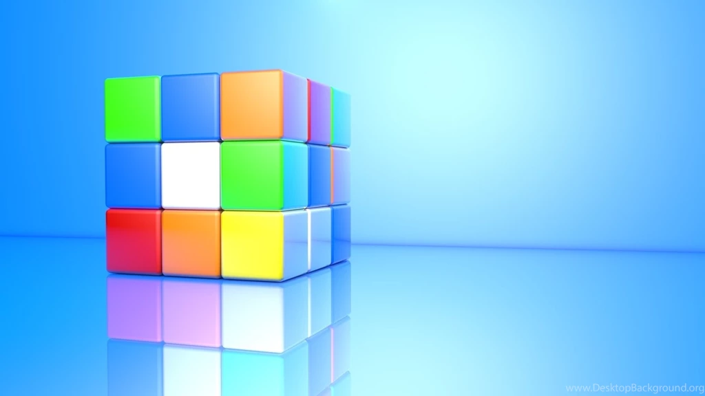 Download Wallpapers 1920x1080 Rubiks Cube, Colorful, Face, Cube ...
