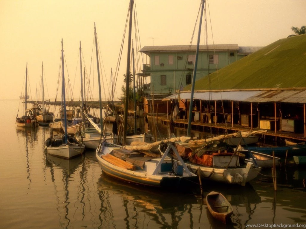 1024x768 Misty Harbor Belize Desktop PC And Mac Wallpapers