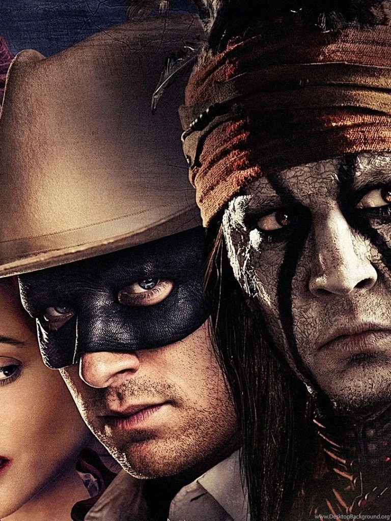 768x1024 The Lone Ranger Trio Ipad Wallpapers