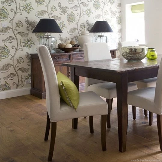Dining Room Decor With Wallpapers