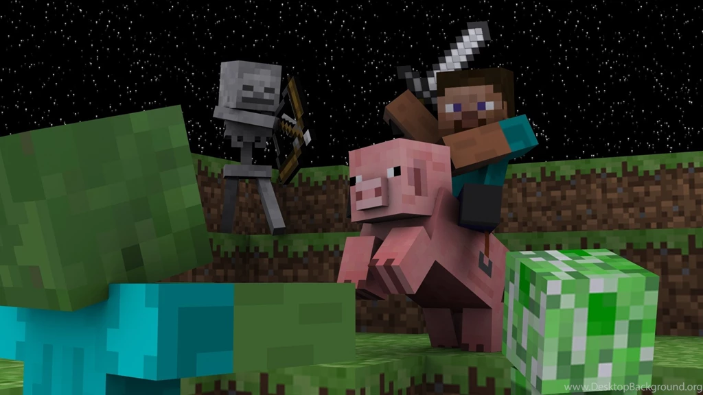 An Epic Minecraft Wallpapers I Made For My Digital Modeling Class ...