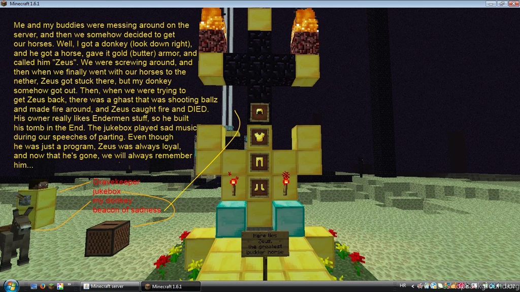 Epic Minecraft   The Funeral By MaxAlokin On DeviantArt