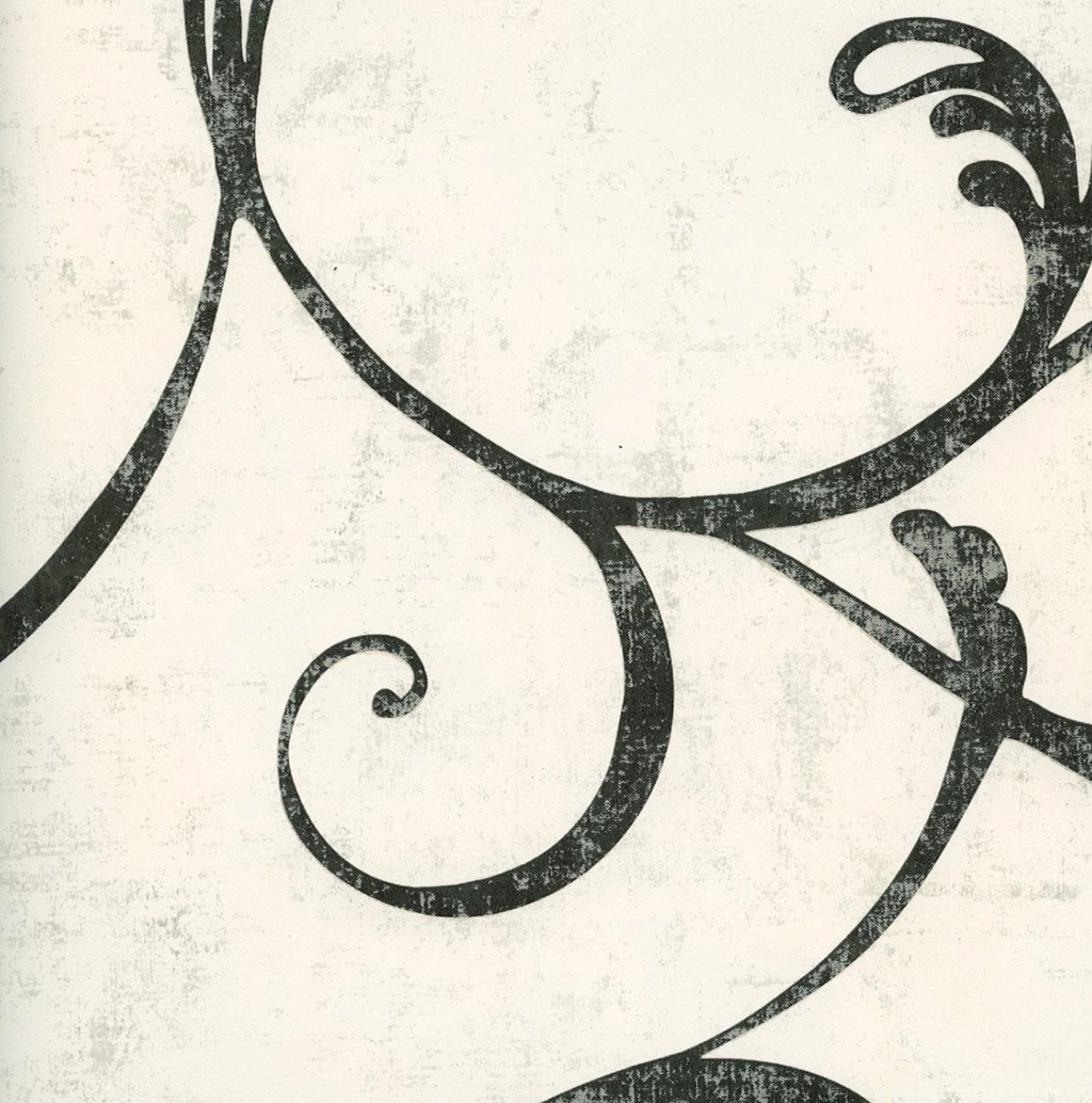 Grey Black MLV10006 Combed Swirls Wallpapers   Interior Home Decor