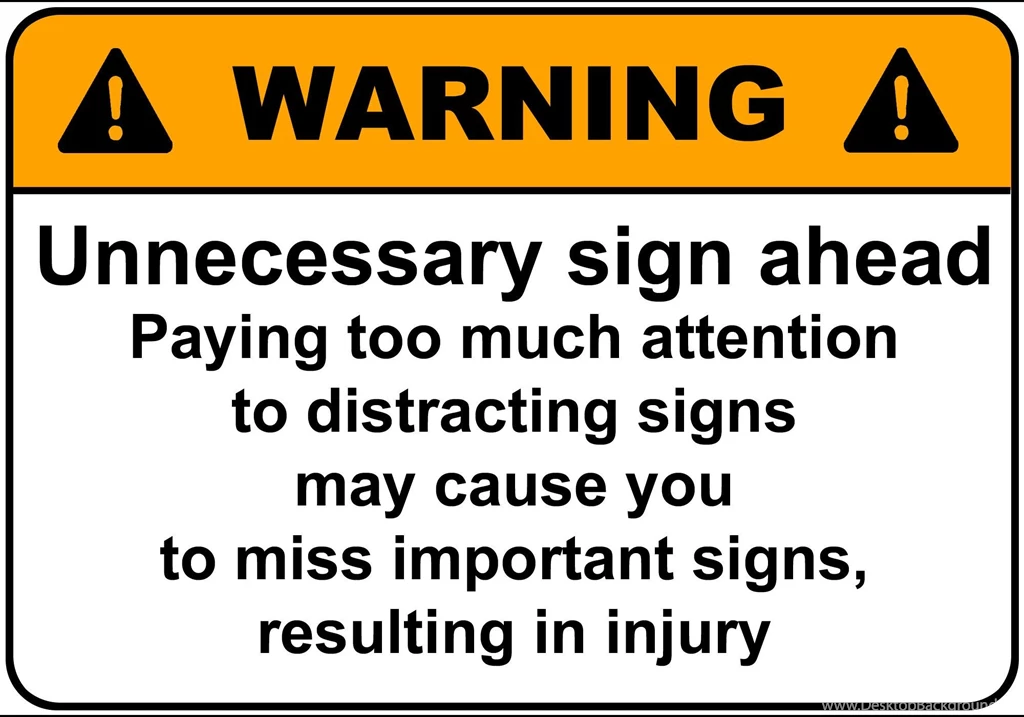 Funny Warning Signs Wallpapers Wallpapers Cave