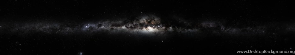 Milky Way, Space, Galaxy, Triple Screen Wallpapers HD / Desktop ...