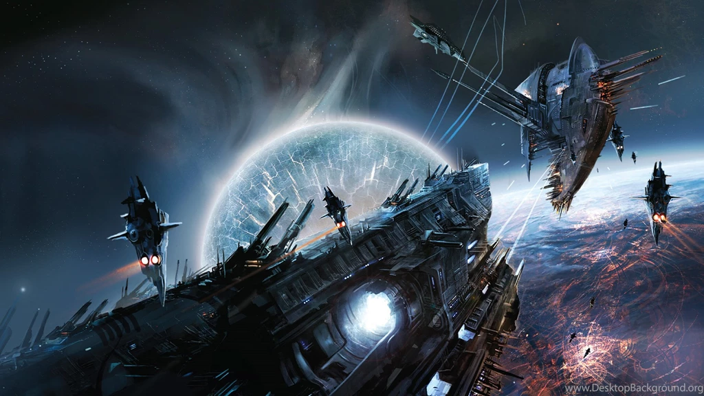 Fantasy Spaceship Wallpapers Hd
