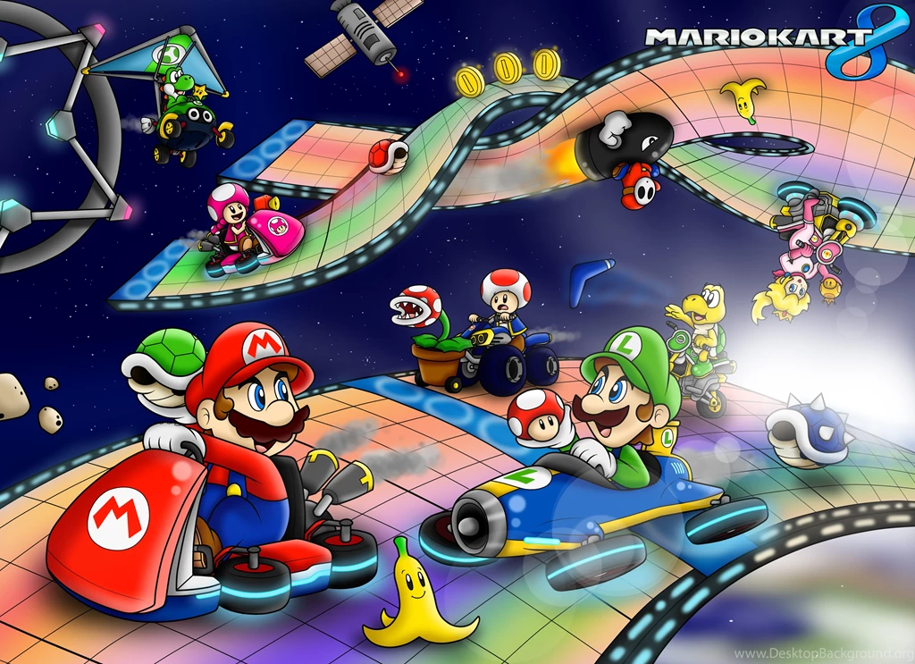 11 Mario Kart 8 Hd Wallpapers Desktop Background