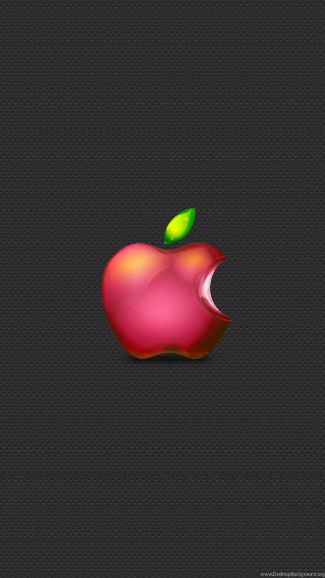 Apple Red Color iPhone 5s Wallpapers Download
