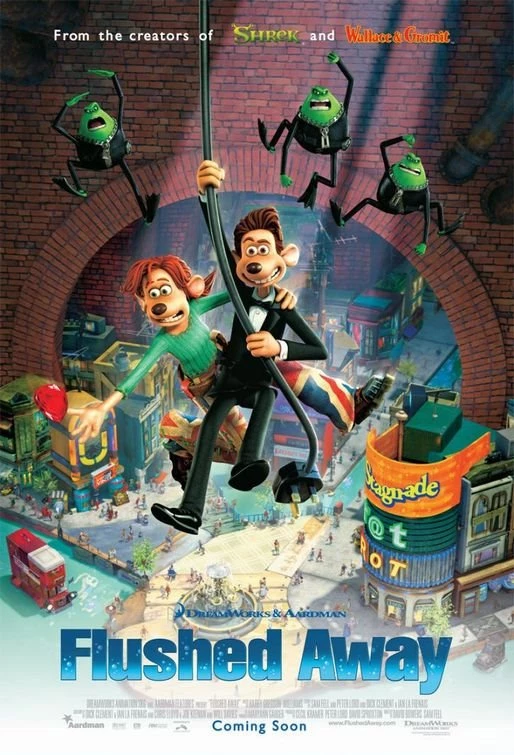 Flushed Away: Cranky Critic® Movie Poster Downloads