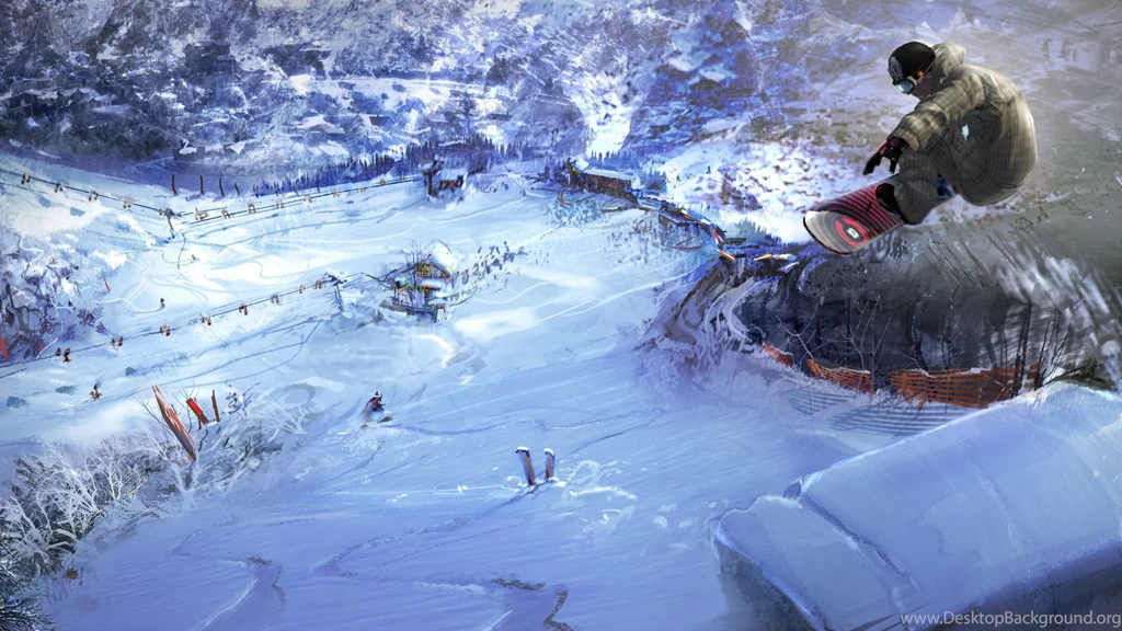 Download Wallpapers 3840x2160 Snowboard, Jump, Extreme, Descent ...