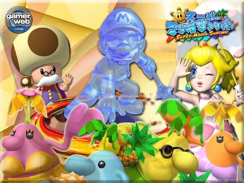 My Free Wallpapers Games Wallpapers : Super Mario Sunshine