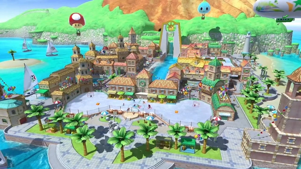 Super Mario Sunshine Delfino Plaza (MAP MOD) At Grand Theft Auto ...