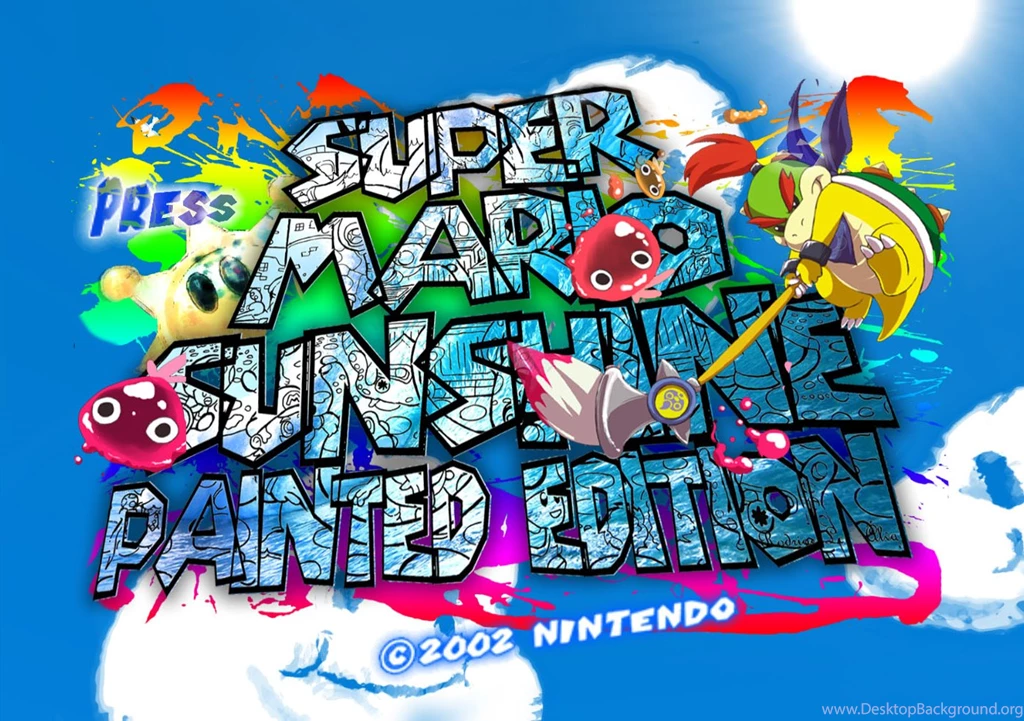 Super Mario Sunshine Painted Edition Wallpapers Super Mario ...