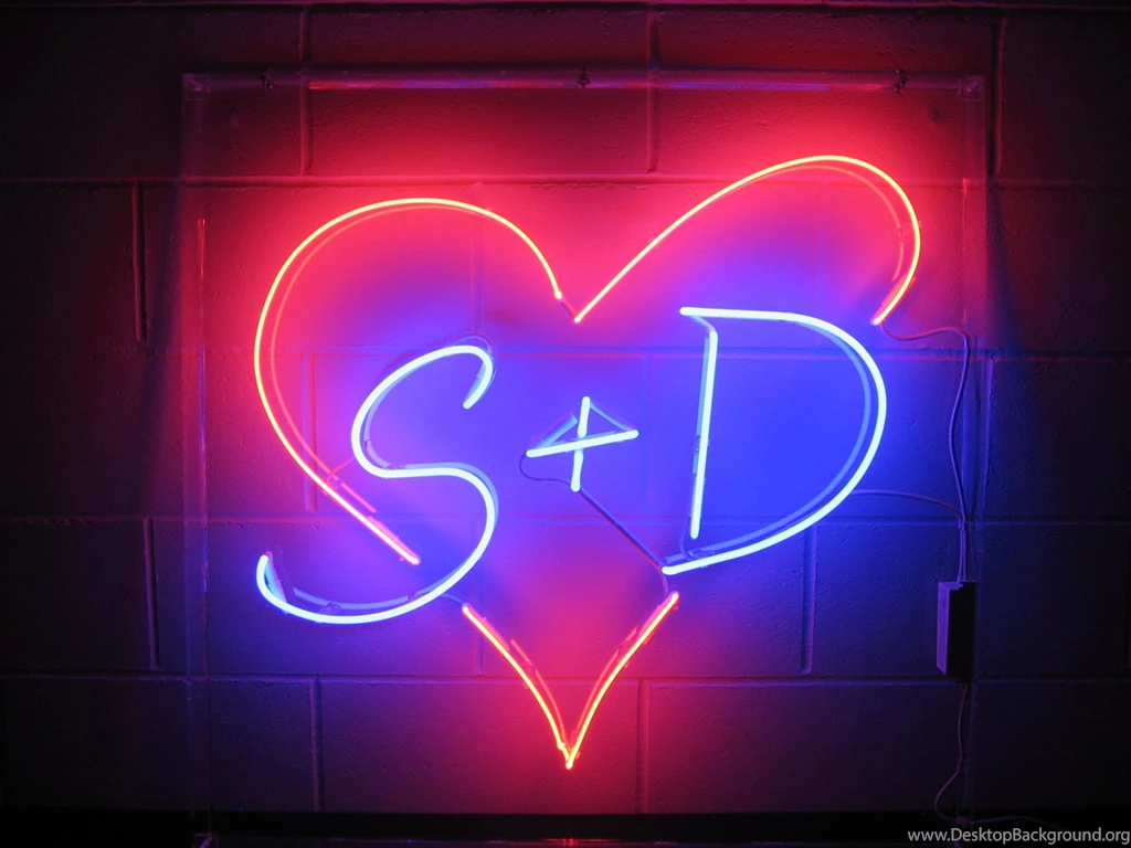 Neon Heart Iphone Wallpapers : Abstract Wallpapers Semrawut