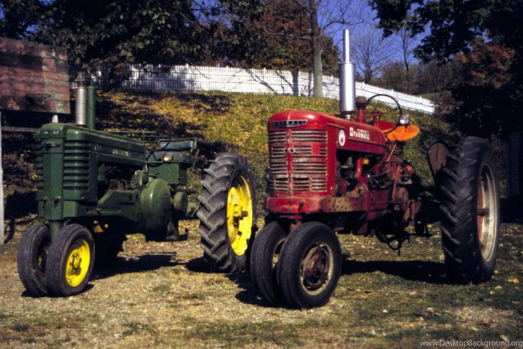 Tractors On The Farm