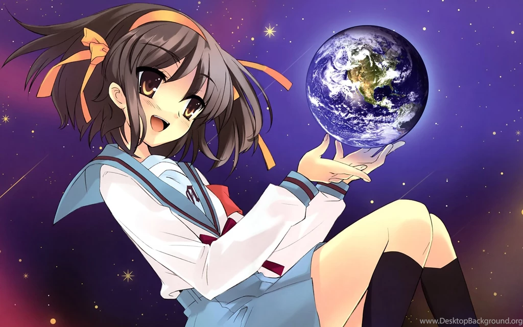The Melancholy Of Haruhi Suzumiya Computer Wallpapers, Desktop ...