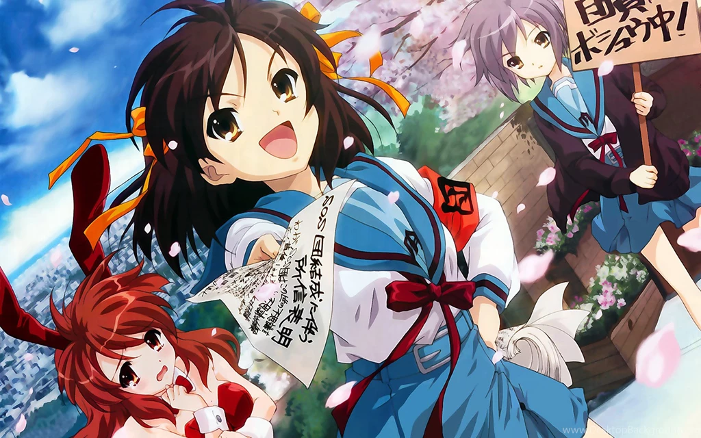 The Melancholy Of Haruhi Suzumiya Wallpapers