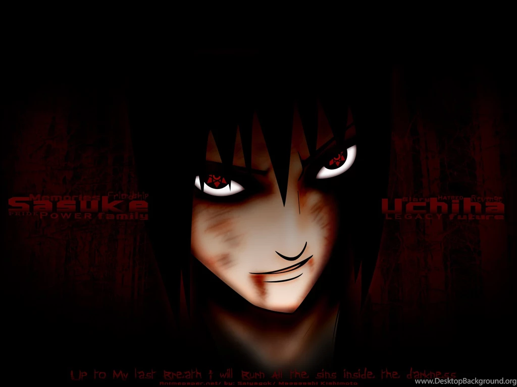 Uchiha Sasuke Naruto Shippuden Sharingan