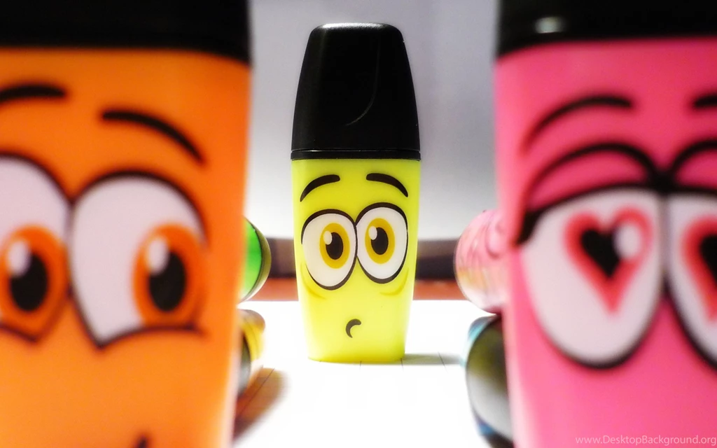 Pen Colors Funny Cartoon Wallpapers 2560x1600 892745