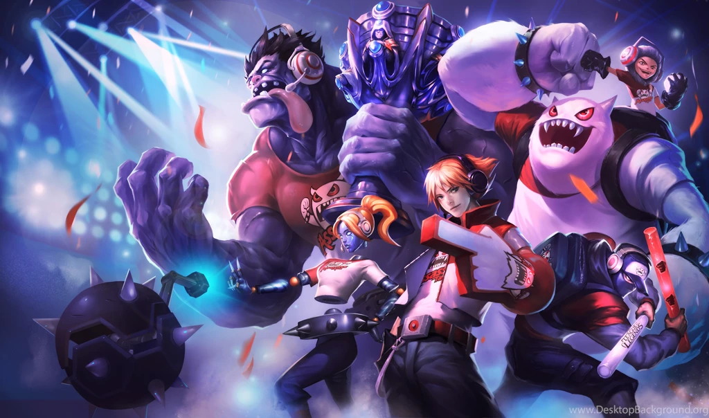 League Of Legends: TPA Skins Computer Wallpapers, Desktop ...
