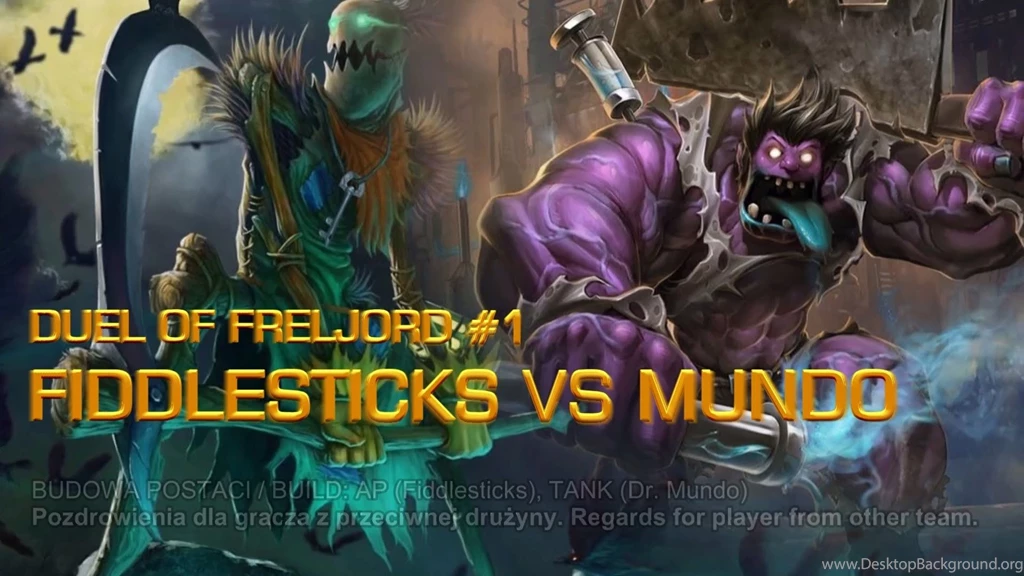 LOL] Fiddlesticks Vs Dr Mundo   League Of Legends Summoners Duel ...